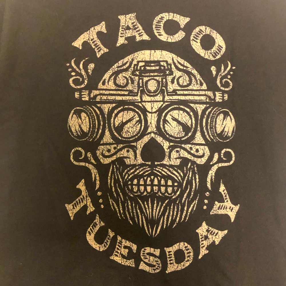 Black Taco Tuesday Graphic Tee